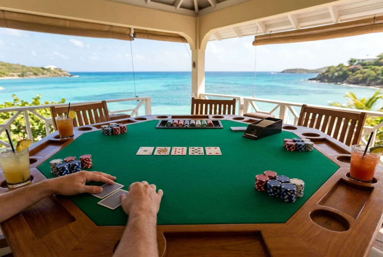 Caribbean Hold Em at Richpapa online casino table games