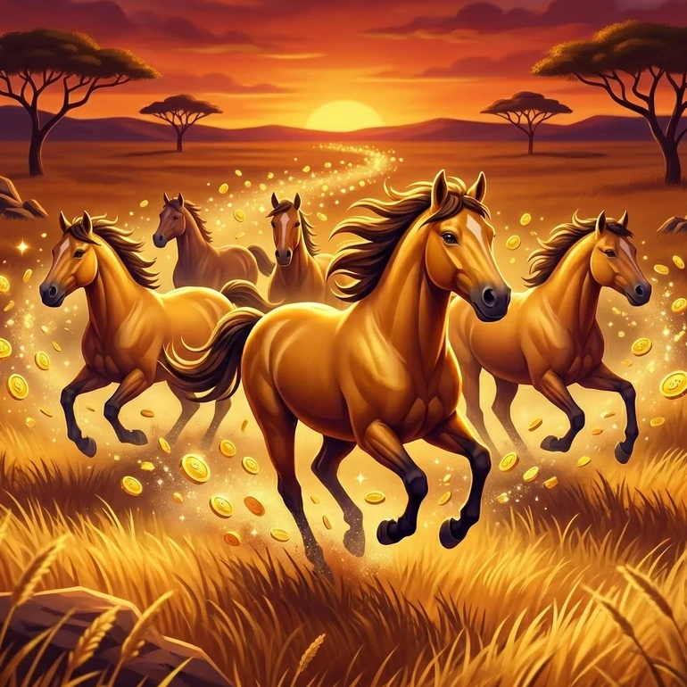 Mustang Gold at Richpapa pokies